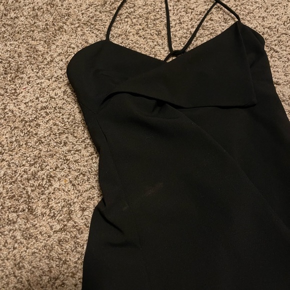 ZARA SURPLICE MINI DRESS - Picture 6 of 8